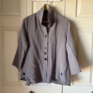 Yushi | Artsy unique tunic. Size small. Lagenlook. Abstract. Chic. Modern